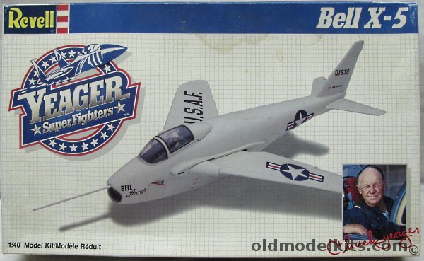 Revell 1/40 Bell X-5 - Yeager Super Fighters, 4566 plastic model kit